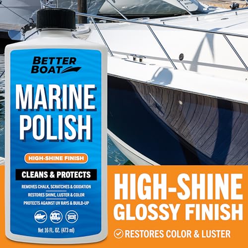 Image of Marine Polish High-Gloss Gel Coat Restorer, Oxidation Remover, Better Boat