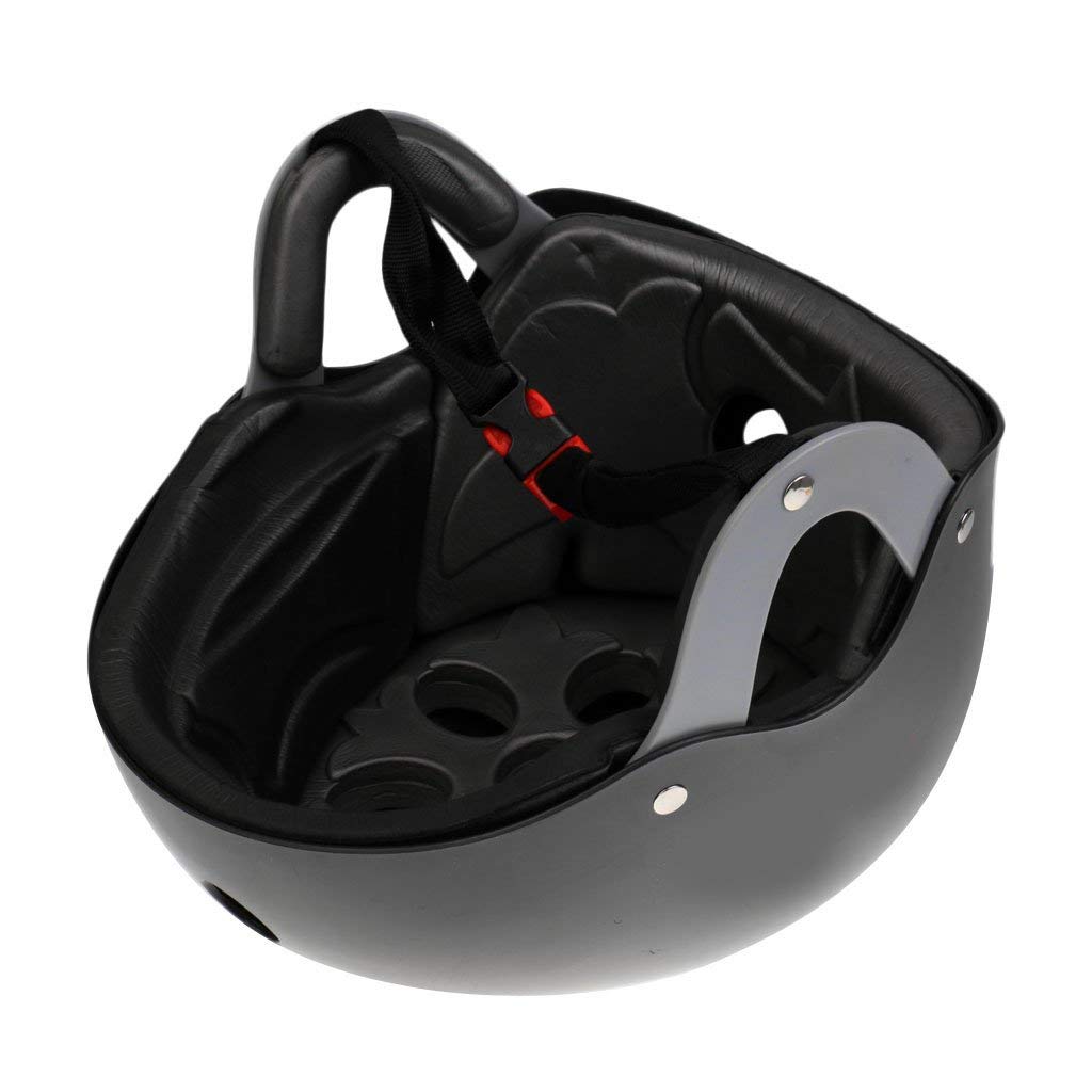 57-62 cm bezpieczny kask wentylowany z komfortową wkładką do narciarstwa wodnego wakeboarding kiteboarding kajakarstwo żeglarstwo sprzęt ochronny CE zatwierdzony czarny