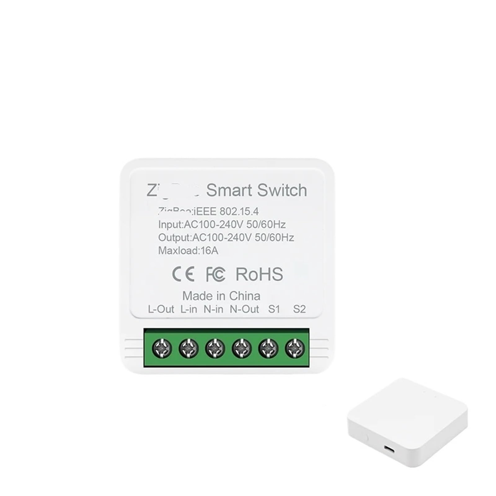 Module de disjoncteur de commutateur intelligent 16A Controller-E-Z-H