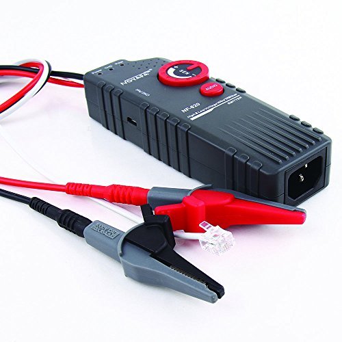 Noyafa NF-820 Upgraded Underground Cable Wire Locator with Anti-Interference to Locate Pet Fence Wires, Metal Pipes