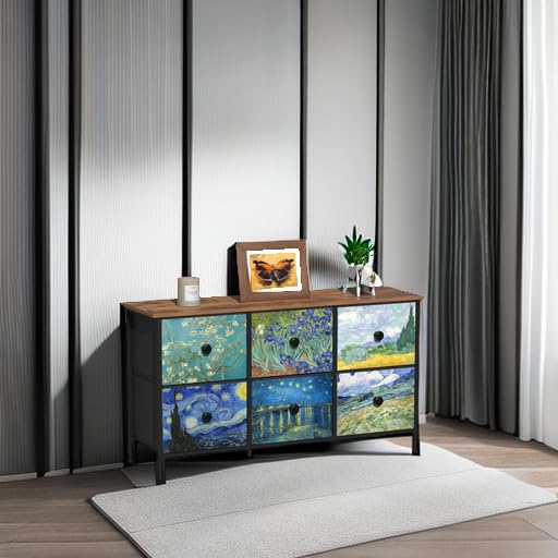 Luxury Bedroom Dresser with Mirror