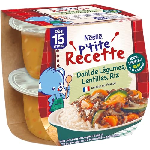 NESTLÉ BÉBÉ - P'TITE RECETTE - DAHL DE LÉGUMES,...