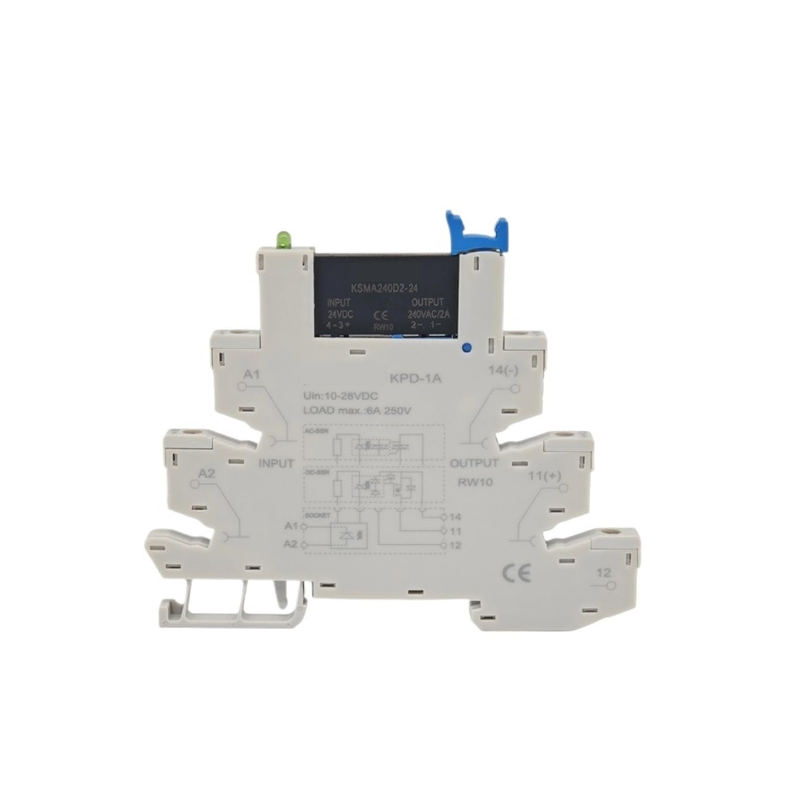 KSMA240D2-24D Relé de estado sólido salida CA monofásico 240 VAC 2 Amp