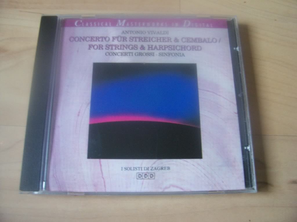 I SOLOISTI DI ZAGREB Vivaldi Strings/Harpsichord CD [Audio CD] I Soloisti di Zagreb