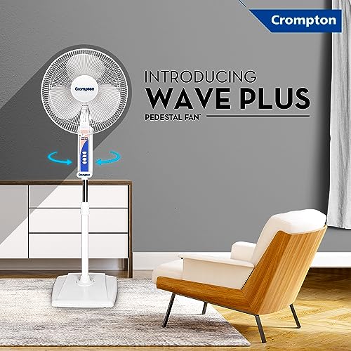 Crompton Wave Plus Pedestal Fan - View 2
