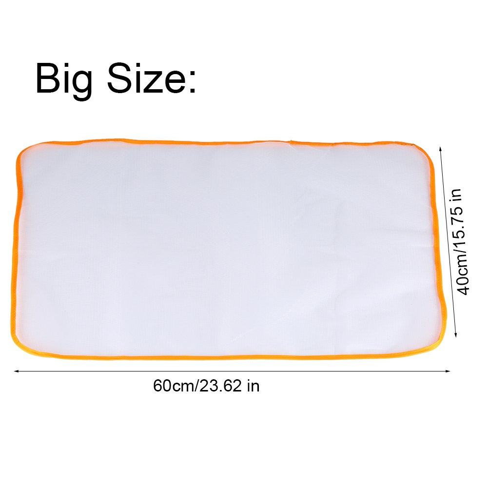 Protective Layer High Temperature Ironing Anti Skid Anti Scouring Ironing Heat Insulation Pad Household Ironing for Washer, Dryer, Table Top(40 * 60CM)