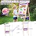 Art Easel for Kids 4-8,Kids Easel with Paper Roll and Art Supplies,Toddler Toys Ages for 5-7,Toddler Drawing Board Learning Eductional Toys for 4 5 6 7 8 Year Old Boy Girls Birthdays Gifts