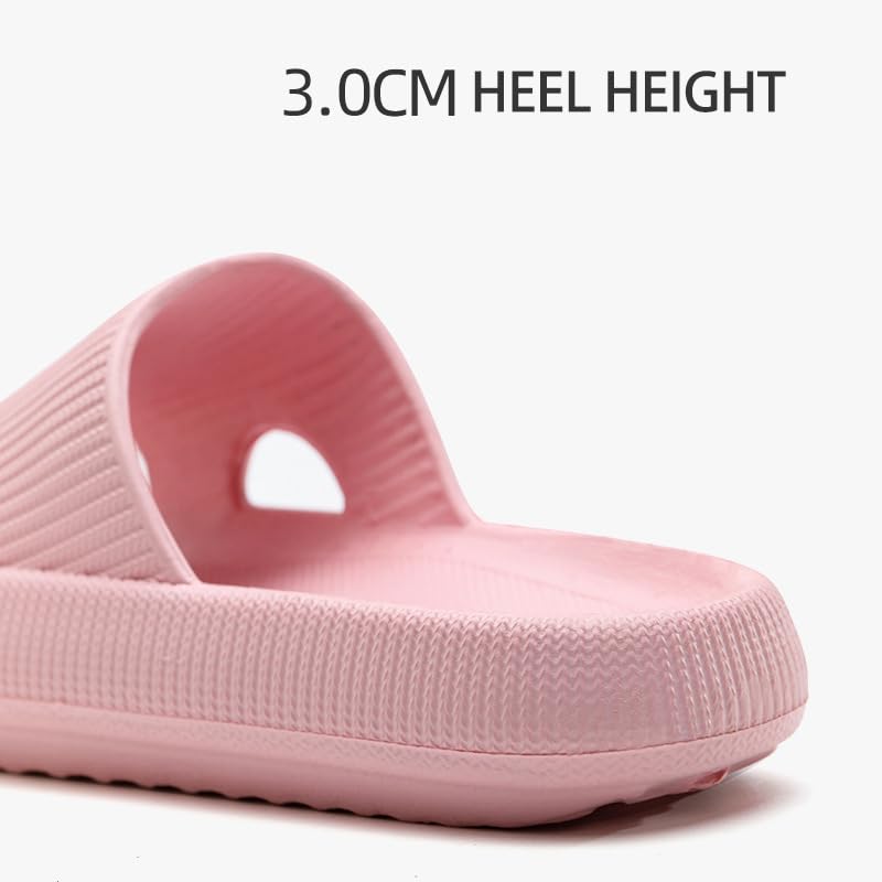 Pillow Slippers for Women and Men Quick Drying Shower Slippers Bathroom SandalsNon Slip Thick Sole Ultra Cushion4