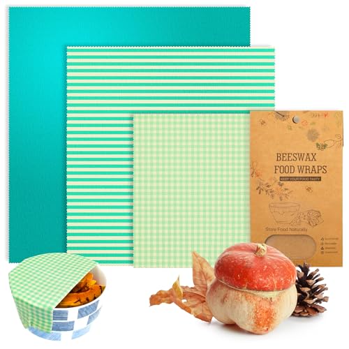 Reusable-Beeswax-Wrap-S-M-L-Pack-of-3-Beeswax-Food-Wraps-Washable-Reusable-Beeswax-Food-Wrap-for-Sandwiches-Dough-Covering-Organic-Beeswax-Wraps-for-Food-Reusable-Sandwich-Wrap