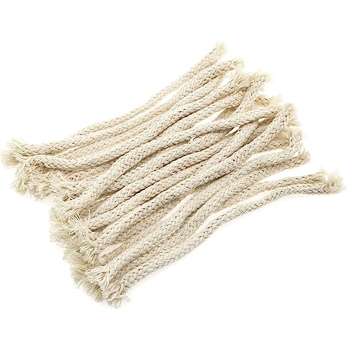 Pabilos de algodón para lámpara de aceite, pack de 20 unidades