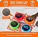 VocalPups Dog Buttons for Communication - Floor Mat - Dog Talking Buttons, Talking Buttons for Dogs, Dog Buttons Speech Training | Dog Communication Buttons with Loud & Clear Recorded Words (Orange)