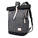 Produktbild VORRINC Laptop Rucksack Damen,Roll Rucksack Herren mit USB fur 15.6 Zoll Notebook, Diebstahlsicherung Daypack Schulrucksack Mode Tagesrucksack Frauen (Gitter Grau)