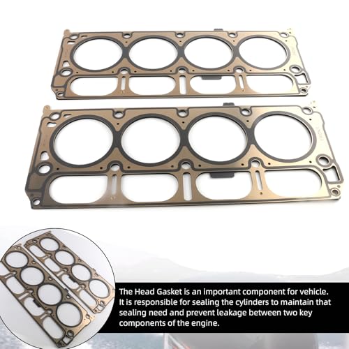 Image of HS26744PT HS54996 HGS4308 Cylinder Head Gasket Set Kit GMC Sierra 1500 Yukon XL /Chevy Tahoe Suburban Silverado 1500 2014-2019 5.3L V8 Engine