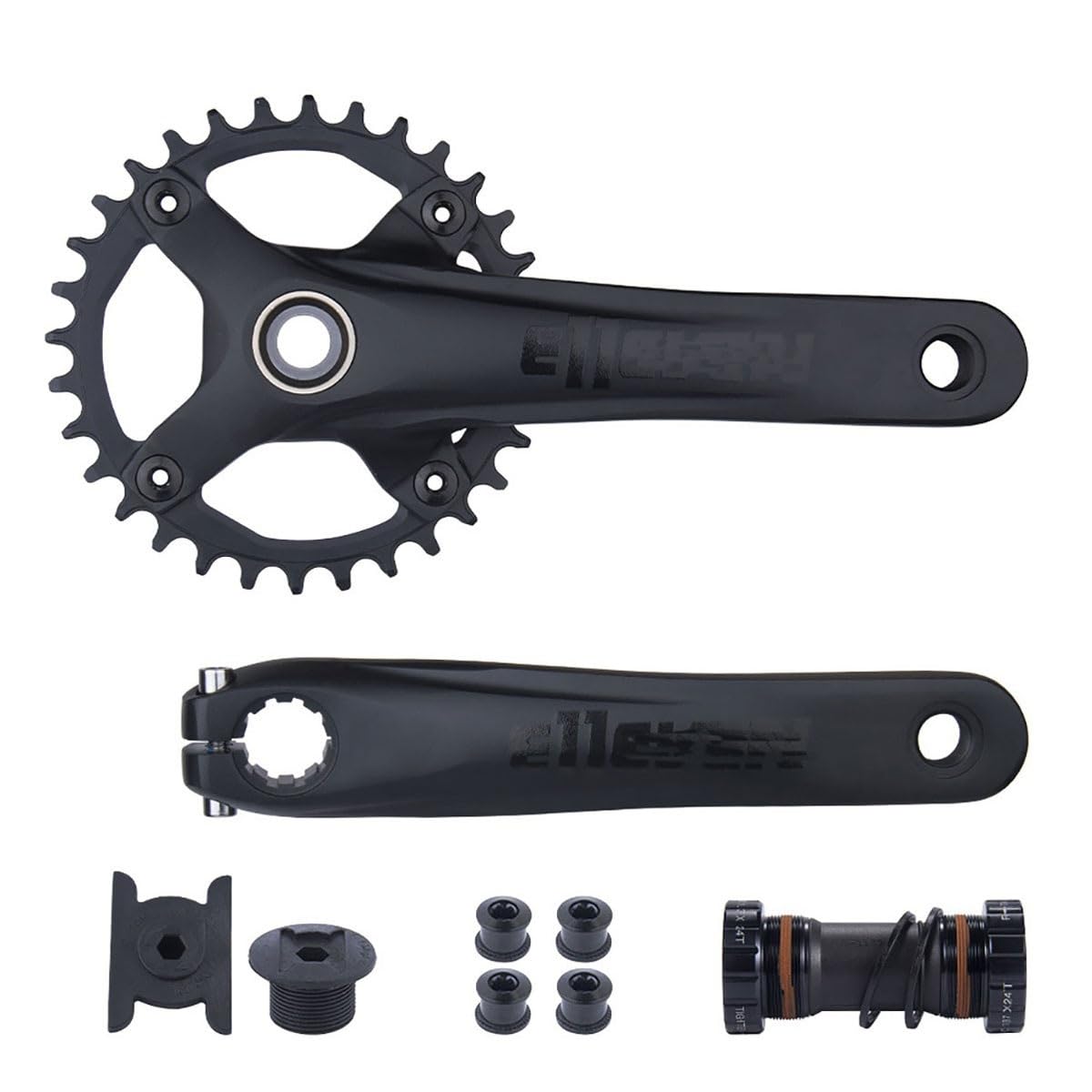 170mmPlatos Y Bielas Integrado Hueco 34-36T Plato Monoplato Platos Y Bielas