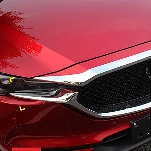 für CX-5 KF 2018-2024 Exterieur Chrom Motorhaube Zierleiste ABS Kunststoff 1 Stück