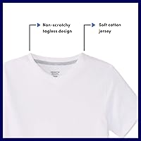 Vista 3 de French Toast Camiseta de manga corta con cuello en V para niños