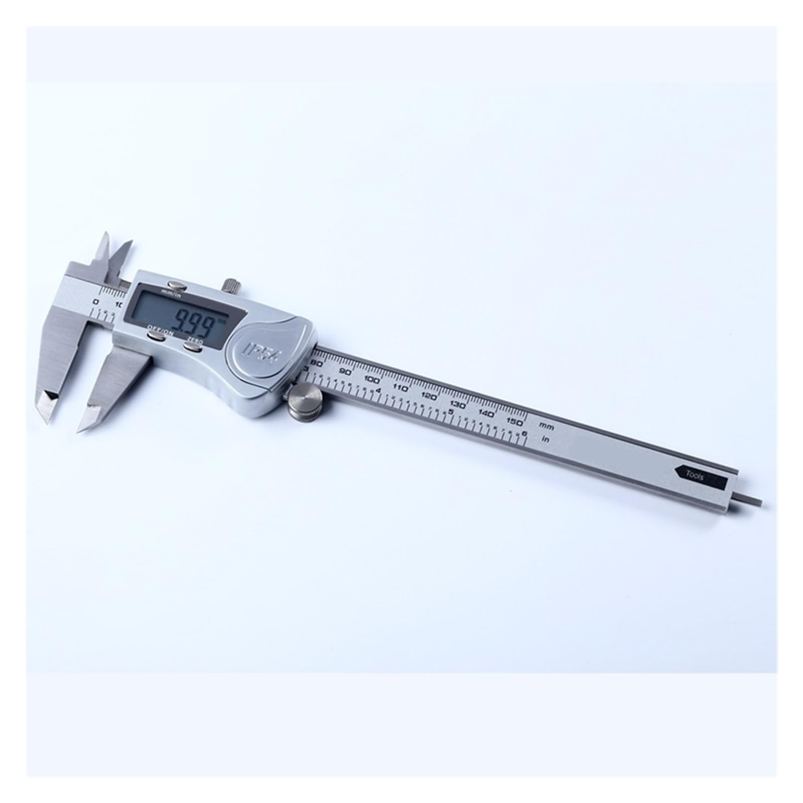 Pies de Rey Calibradores Vernier Digitales electrónicos de Acero Inoxidable 150MM, Regla medición Industrial Resistente al Agua IP54 6 ", 0,01mm
