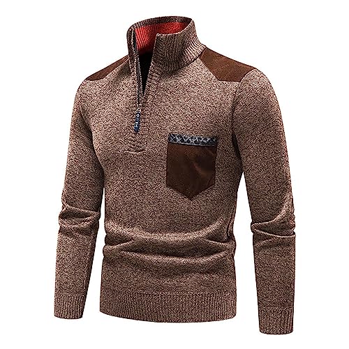 Chaqueta casual para hombre Akklian con media cremallera miniatura 5