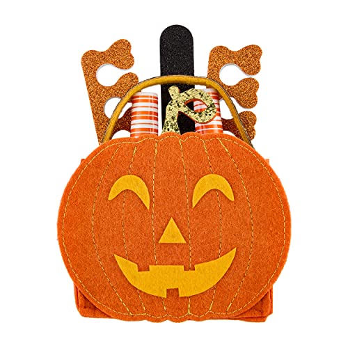 Mud Pie Kids Halloween Nail Polish Set, Pumpkin