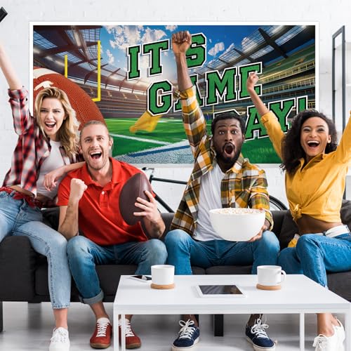 65" x 32.7" Tailgate Football Banner - Party Decorations & Backdrop - Image 4