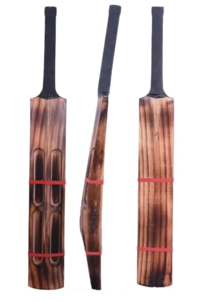 TR Sports Double Blade Black Monster Kashmiri Willow Bat for Long Hitting for Men and Women (900-1040 g)-picture-20