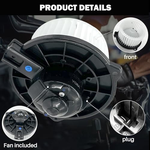 Image of 700058 AC Heater Blower Motor Fan Assembly Fit for Scion tc 2005-2009, for Toyota celica 2000-2005, rav4 2001-2003 8710320160, 8710342040, TO3126103