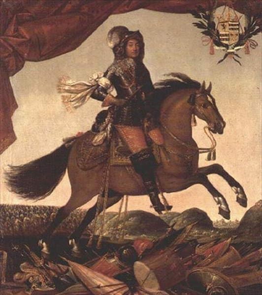 Cuadro en lienzo de Claude Deruet de 60x90cm para renovar la decoración de tu pared vacía