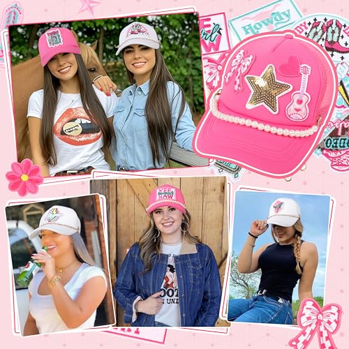 Gorra Trucker Western Ajustable para Mujer miniatura 2