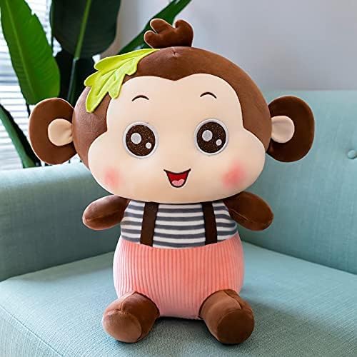 Image of Storescent Soft Toys for Kids - Stuffed Animal Plush Soft Toy for Boys & Girls | Cute Monkey Pink 30cm