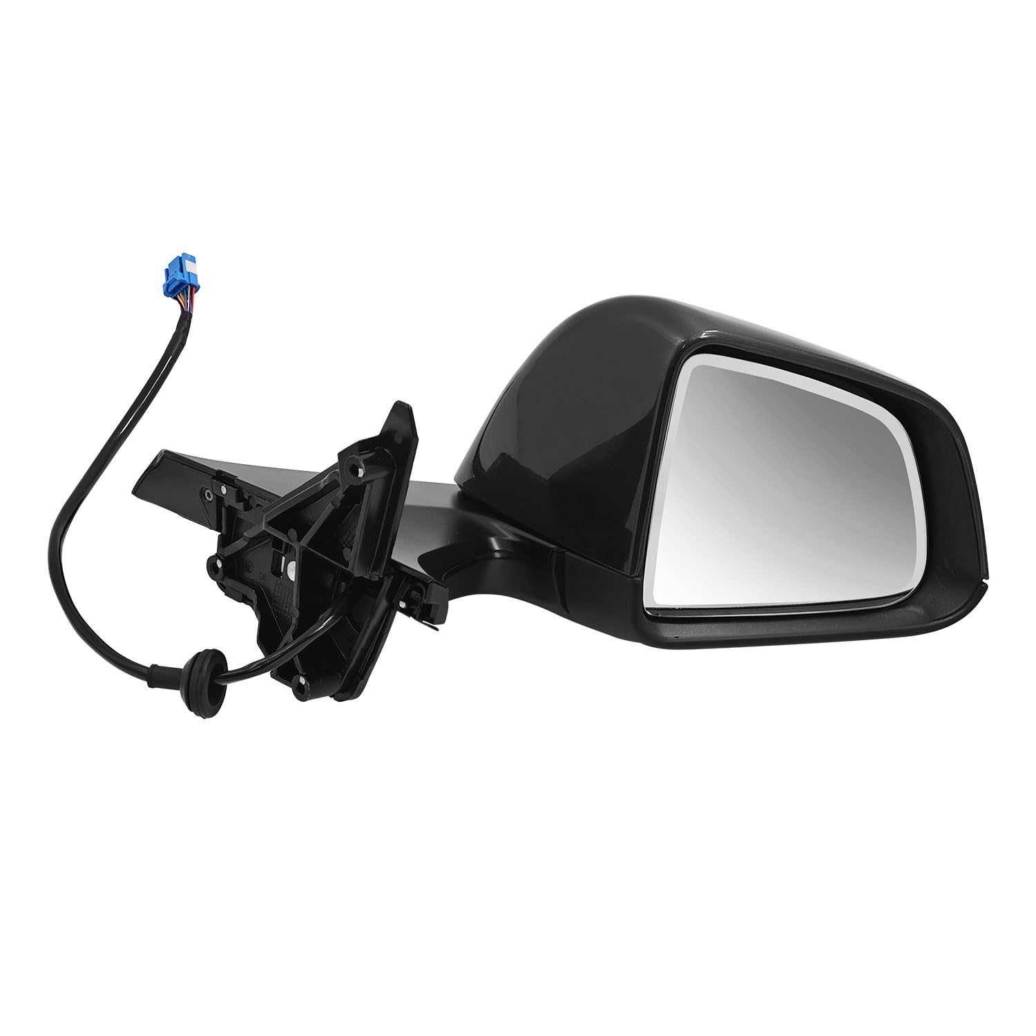 Right Side Power Heated Folding Mirror For Tesla Model Y 2020-2023 | Black Nakkaa