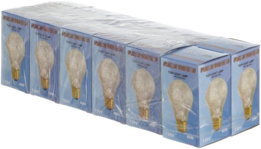HAT-R02-30-265-12 Light Bulb,40W 130V,12Pk | Exact Fit Replacement for Hatco R02-30-265-12 | SHARPTEK.COM Parts - Made In USA | 180-Day Warranty