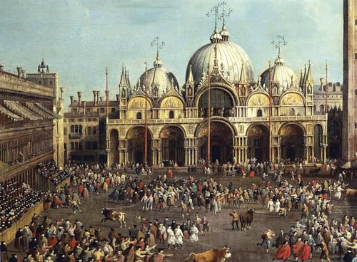 Toile peinture murale Canaletto Venise impression haute définition