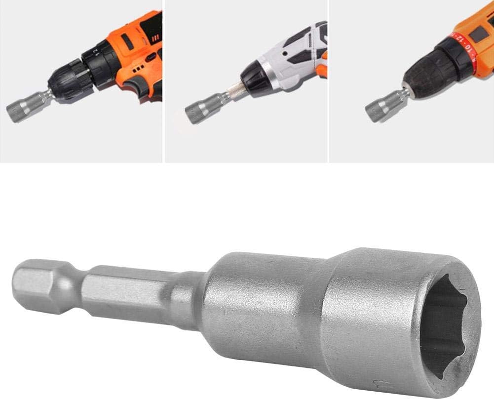 5pcs 11mm Drill Bit Adapter, Drill Bit Socket Adapter Magnetic Screwdriver Drill Bit Hex Socket Tool for Electric Screwdriver Tool