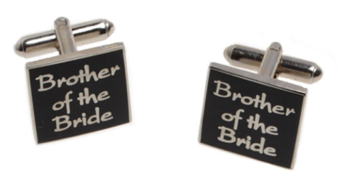 WB SOCKS BROTHER OF THE BRIDE Wedding Cufflinks