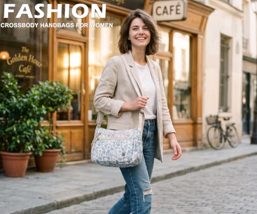 Image of Pealwel Casual Crossbody Bag with Anti Theft Pocket - Women Lightweight Water-Resistant Purse Bag