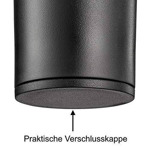 Moulins à Poivre Et Sel Cilio Florenz - Set 2 Pièces En Acier Inoxydable Et Céramique | 14cm