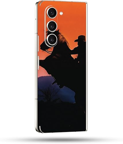 Vista 25 de MightySkins Skin - Funda de vinilo compatible con Samsung Galaxy Z Fold 5, caja en auge, protectora, duradera y única, fácil de aplicar, quitar