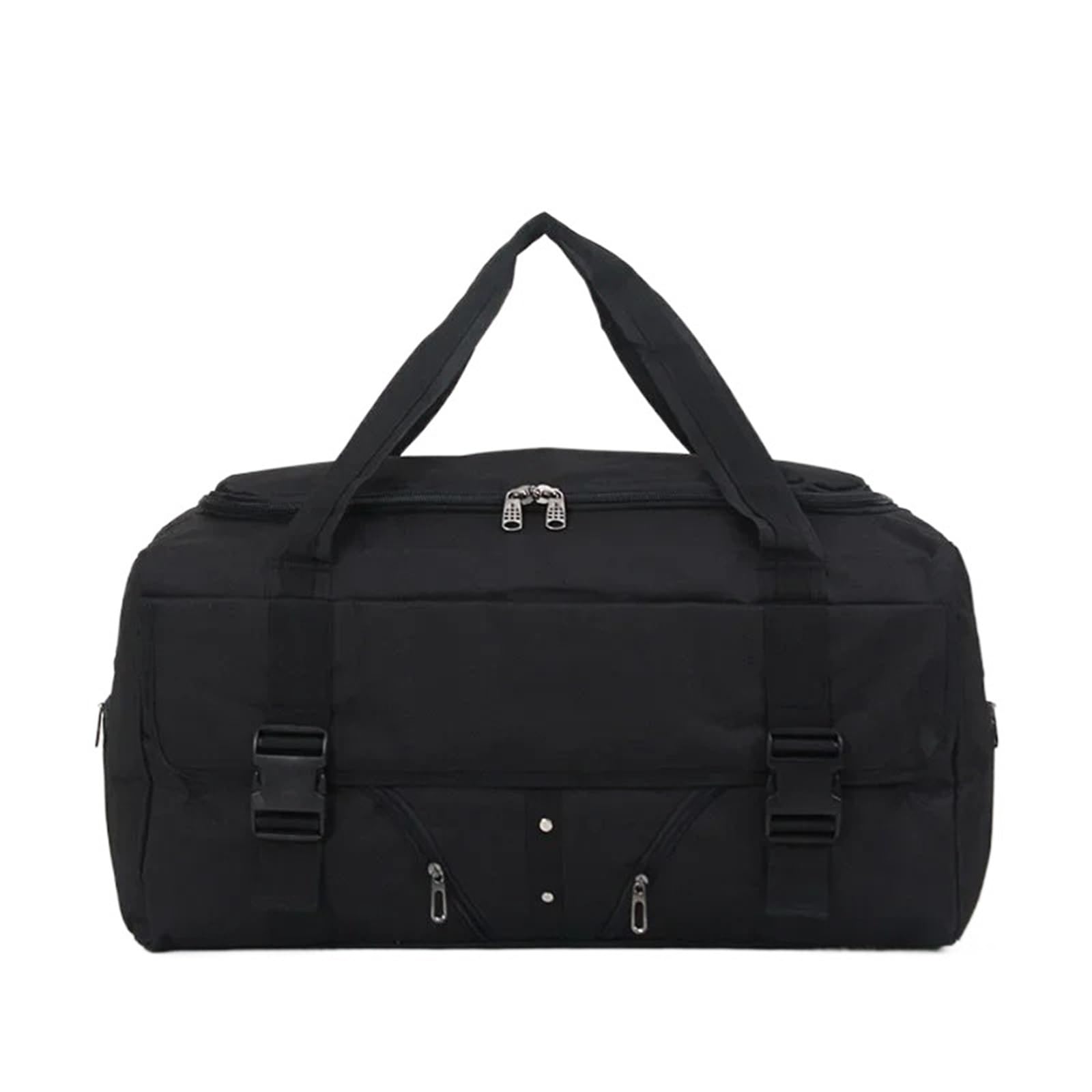 Bolsa de Viaje Equipaje de Mano Bolsos de Viaje for Hombres Bolsos de Lona for Hombres Bolso de Viaje de Gran Capacidad Bolso Impermeable for Vacaciones de Fin de Semana(Black)