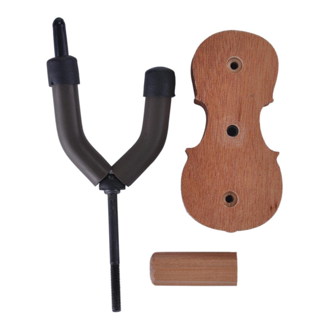 Club Bollywood®Wall Mount Hanger Bracket Holder Hook for Electric B Acoustic Violin - Image 5 thumbnail