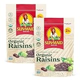 Sun Maid Organic Raisins, 64 Ounce, 2 Pack