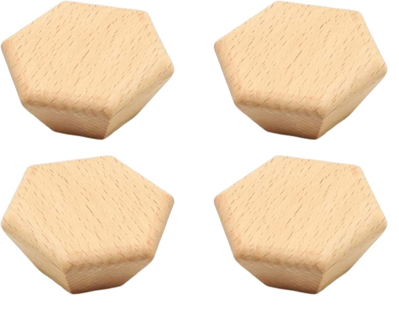 Erere Wood Cabinet Pulls, Drawer Handles For Wardrobe Dresser Kitchen