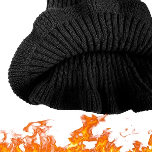 Hund Snood Ohrenwärmer - Beruhigende Ohrenschützer Für Hunde, Hundeschal für Hundehals, Hals und Ohrenwärmer, Haustierhaube für Outdoor-Reisen 25 x 16 cm (Schwarz)