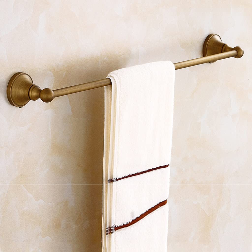 Porte-serviettes de salle de bain en cuivre pour créer une ambiance spa retro