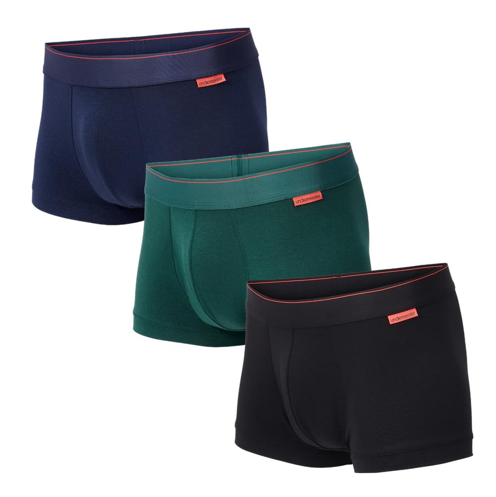 Undiemeister Herren Trunks aus Bio Baumwolle/Mellowood - Premium Unterhosen für Männer