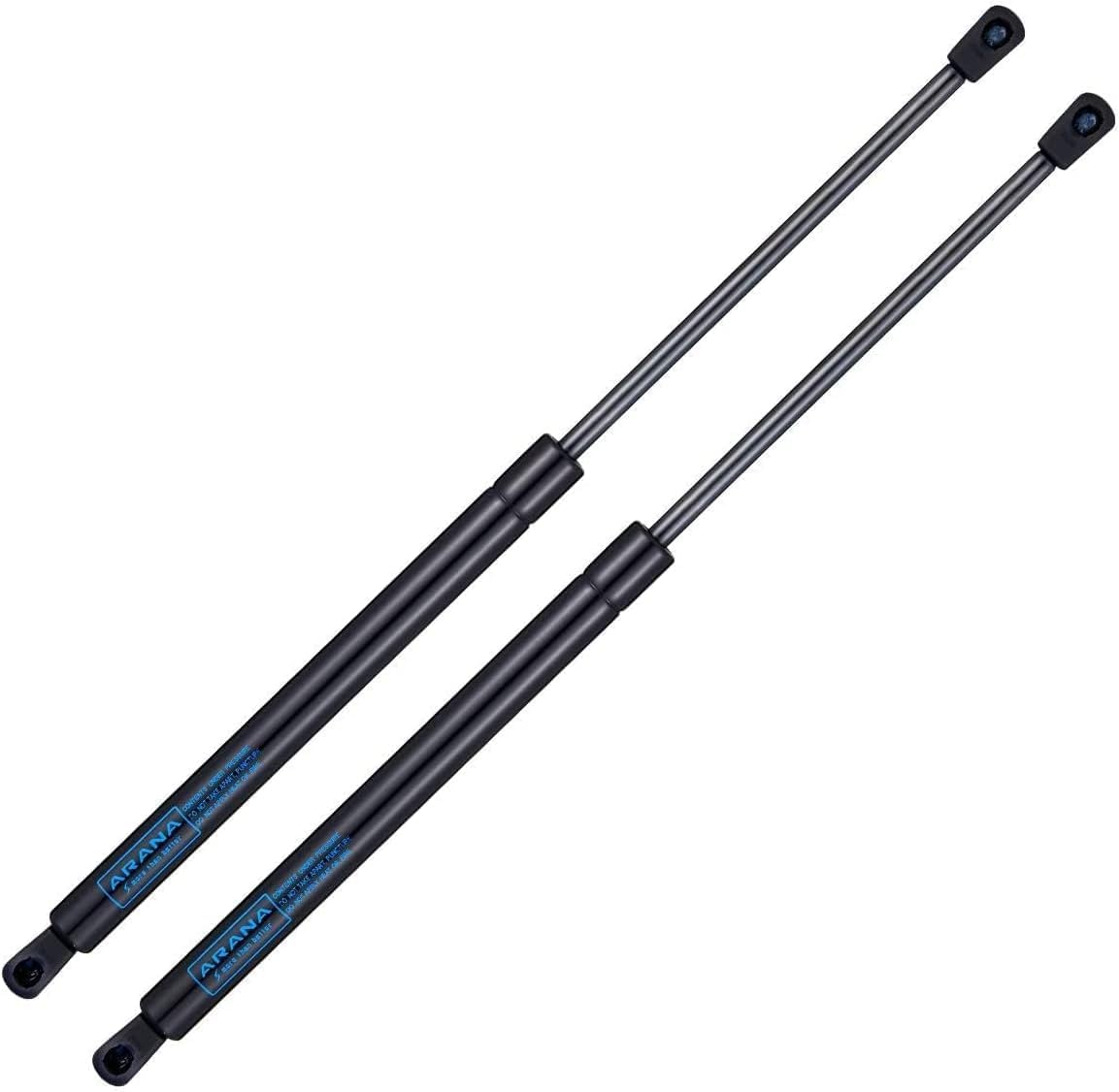 C16-08053 20 inch 80 lb Gas Strut Spring Shocks, 71794 20" 80 Pounds for Tanning Bed RV Bed Tonneau Cover Boat Hatch Engine Cover RV Basement Door Bed Cover Trap Door Jukebox Pistons, Pack of 2 ARANA