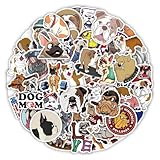 100pcs Staffordshire Bull Terrier Dog Stickers, Vinyl Pit Bull Terrier Dog Stickers and Decals for Adult Kids, Stick on Laptops, Water Bottles,Car, Glass etc. (Pitbull Terrier)