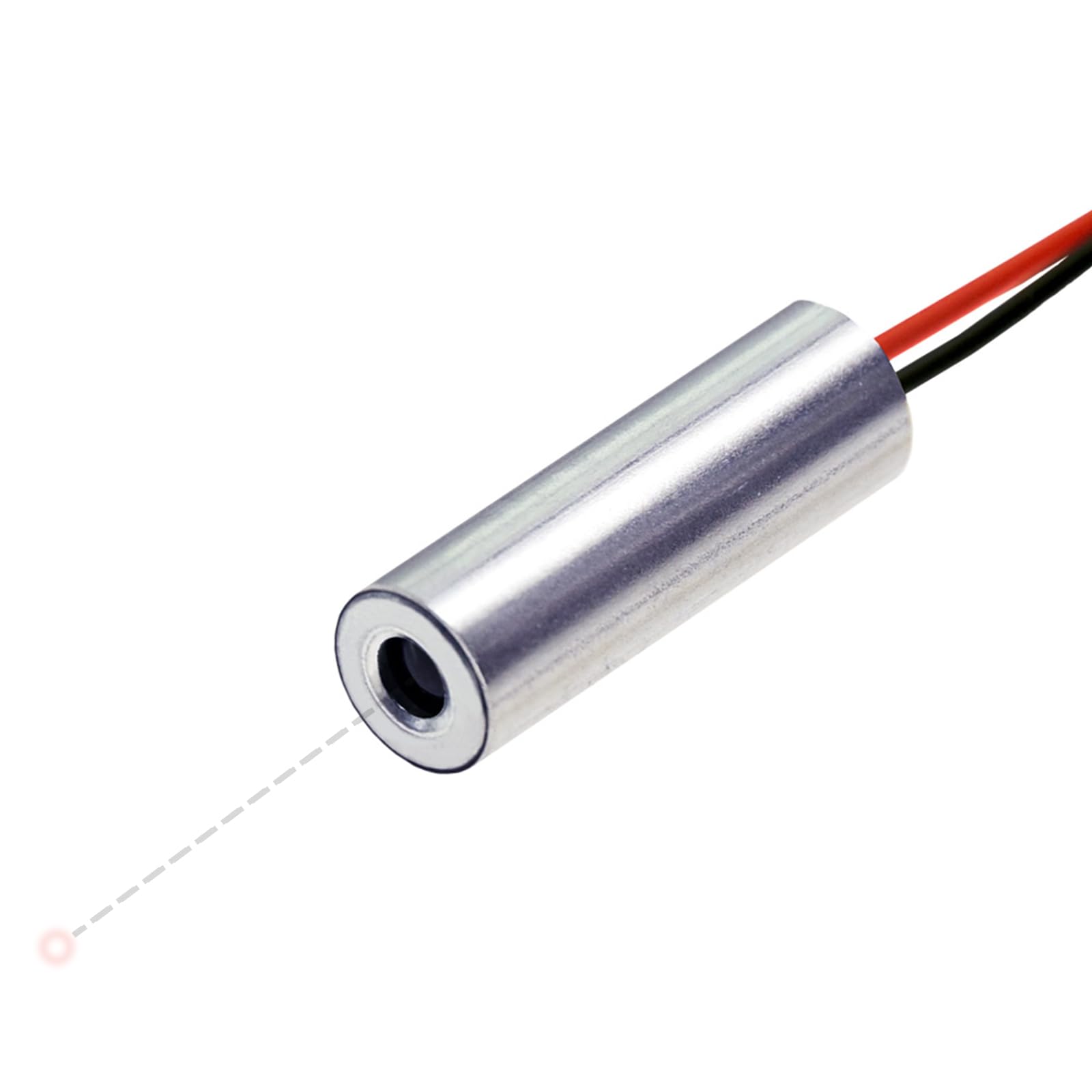 Economical IR Dot Laser Module, 780nm, Class 1 Eye-Safe, with APC Driver, 2.6-6 DVC Operation Voltage, D7xL21 mm, VLM-780-03 LPT, Laser Head, Made in Taiwan