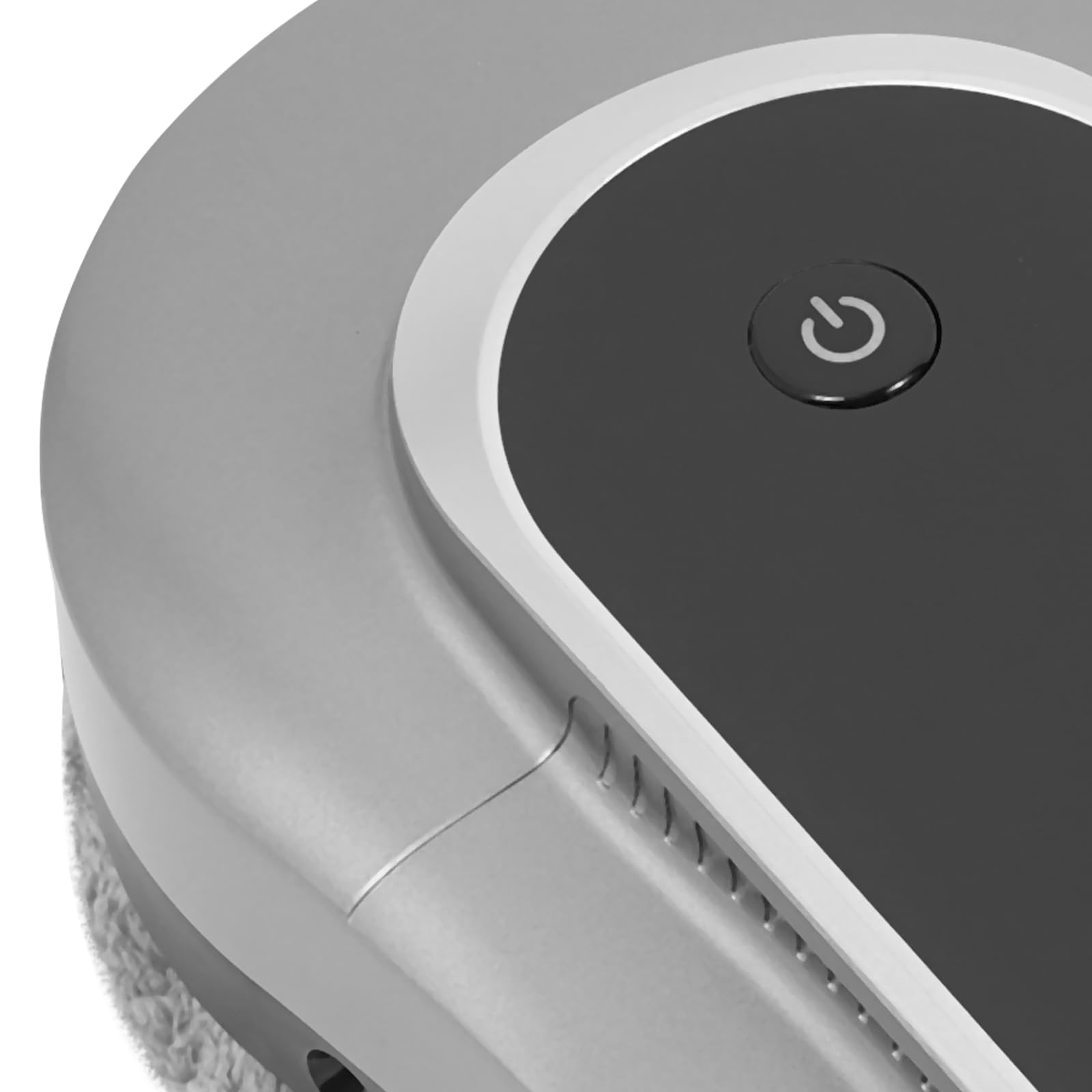 Robot limpiador de ventanas inteligente con potencia de succión de 2800 – 3200 pa y cuerda de seguridad, incluye mando a distancia y 10 almohadillas de limpieza, navegación automática para