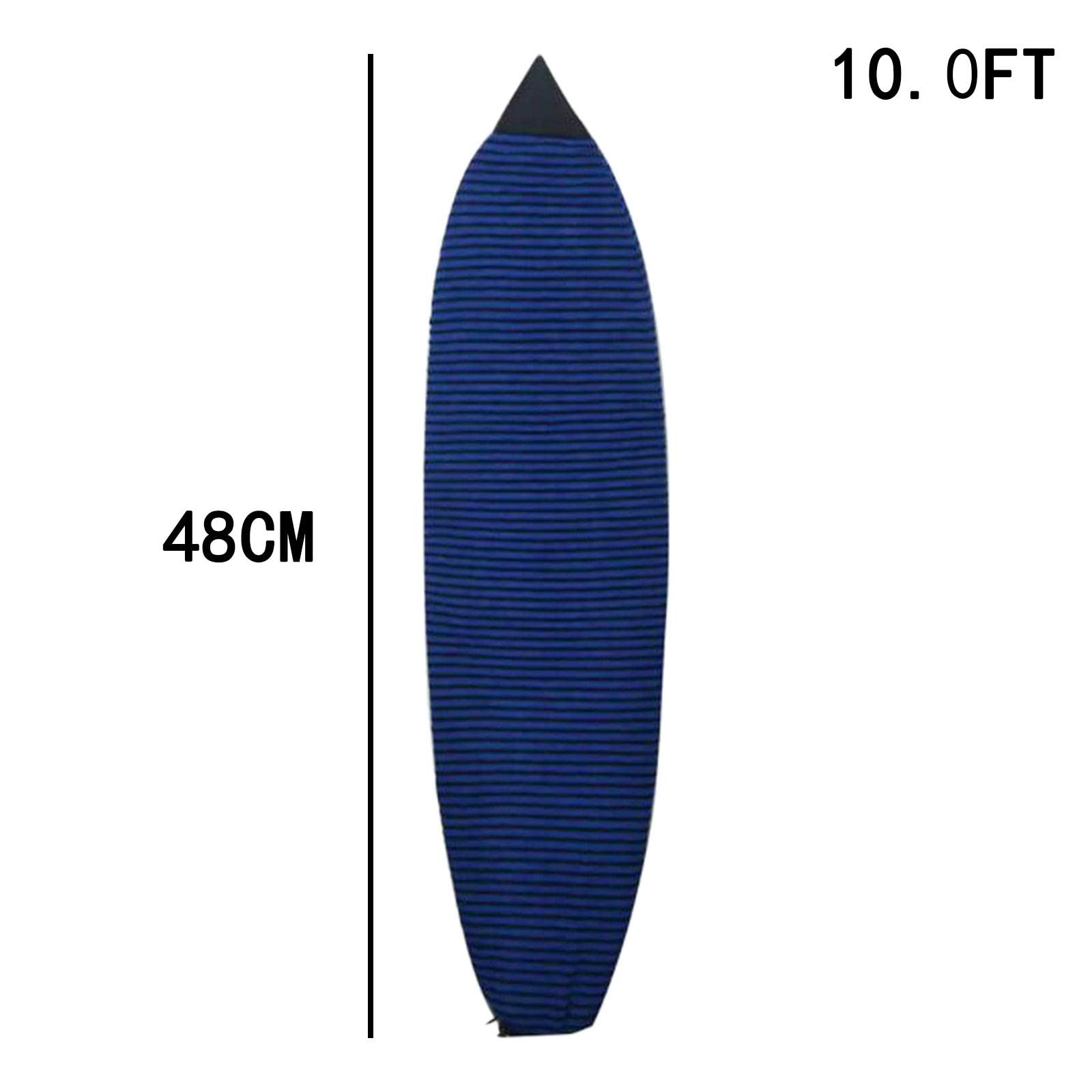 Surfboard Sock Bolsa para Tabla de Surf Funda Acolchada Elástica Cubierta de Almacenamiento con Bolsillo Interior Fácil Uso Recomendada para Deportes