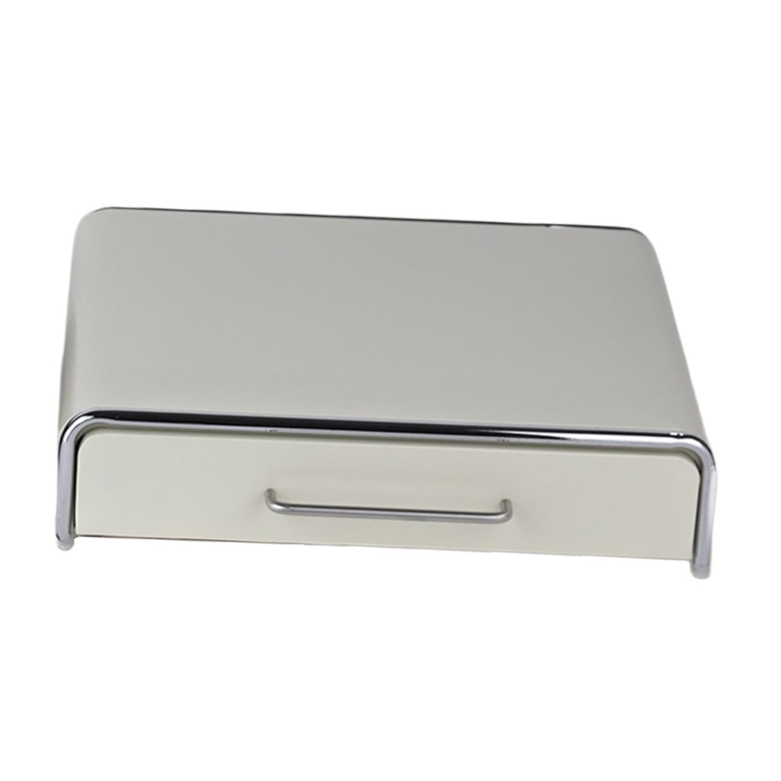 Uchwyt na kapsułki kawy – metalowy dozownik na kapsułki do kawy, solidny organizer kuchenny pasuje do użytku na biurku, beżowy 45 cm x 42 cm x 11 cm – idealny do Nespresso i Dolce Gusto
